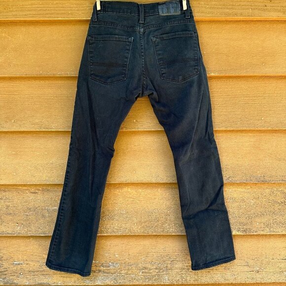 Levi’s Denizen Black Skinny Fit Boys Denim Adjustable Waist Jeans - Picture 8 of 11